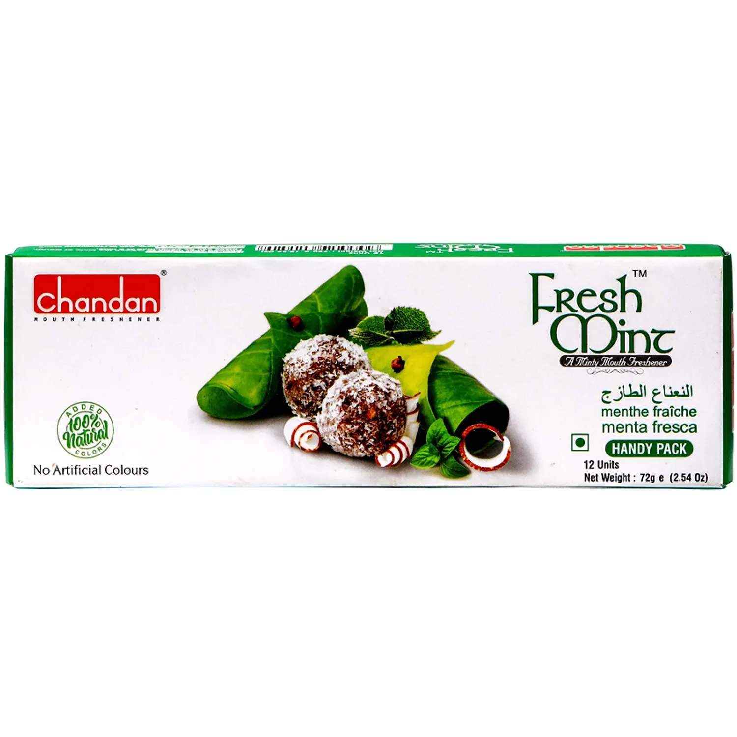 Chandan Mukhwas Fresh Mint Paan 12 Pieces - Image 3
