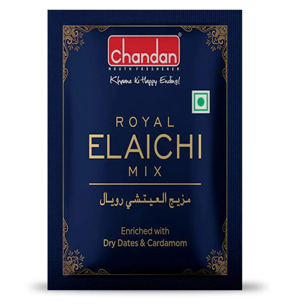 Chandan Mukhwas Royal Elaichi Mix 50 Sachets - Image 3