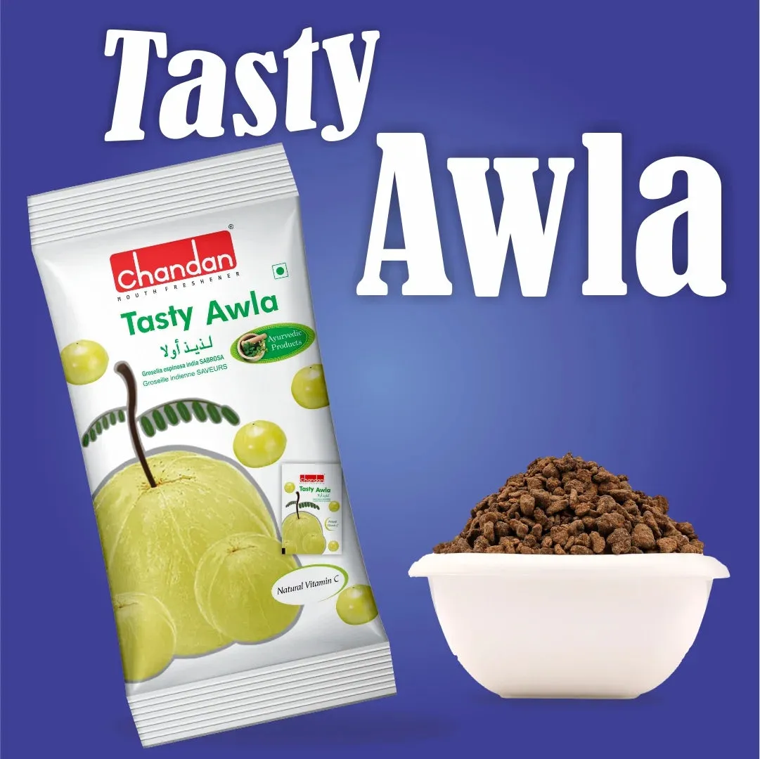 Chandan Mukhwas Tasty Awla 50 Sachets - Image 4