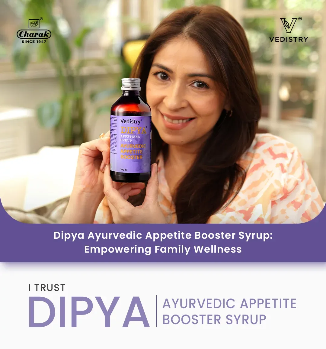 Charak Pharma Dipya Ayurvedic Appetizer Syrup - Image 2