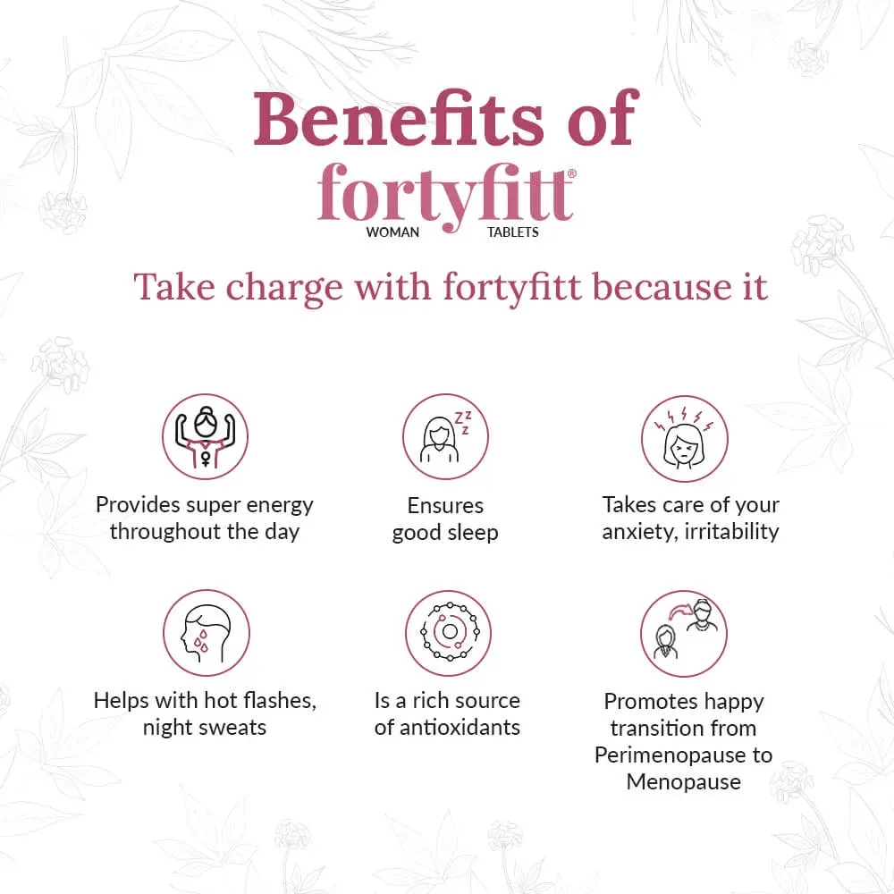 Charak Pharma Fortyfitt Woman Tablets - Image 2
