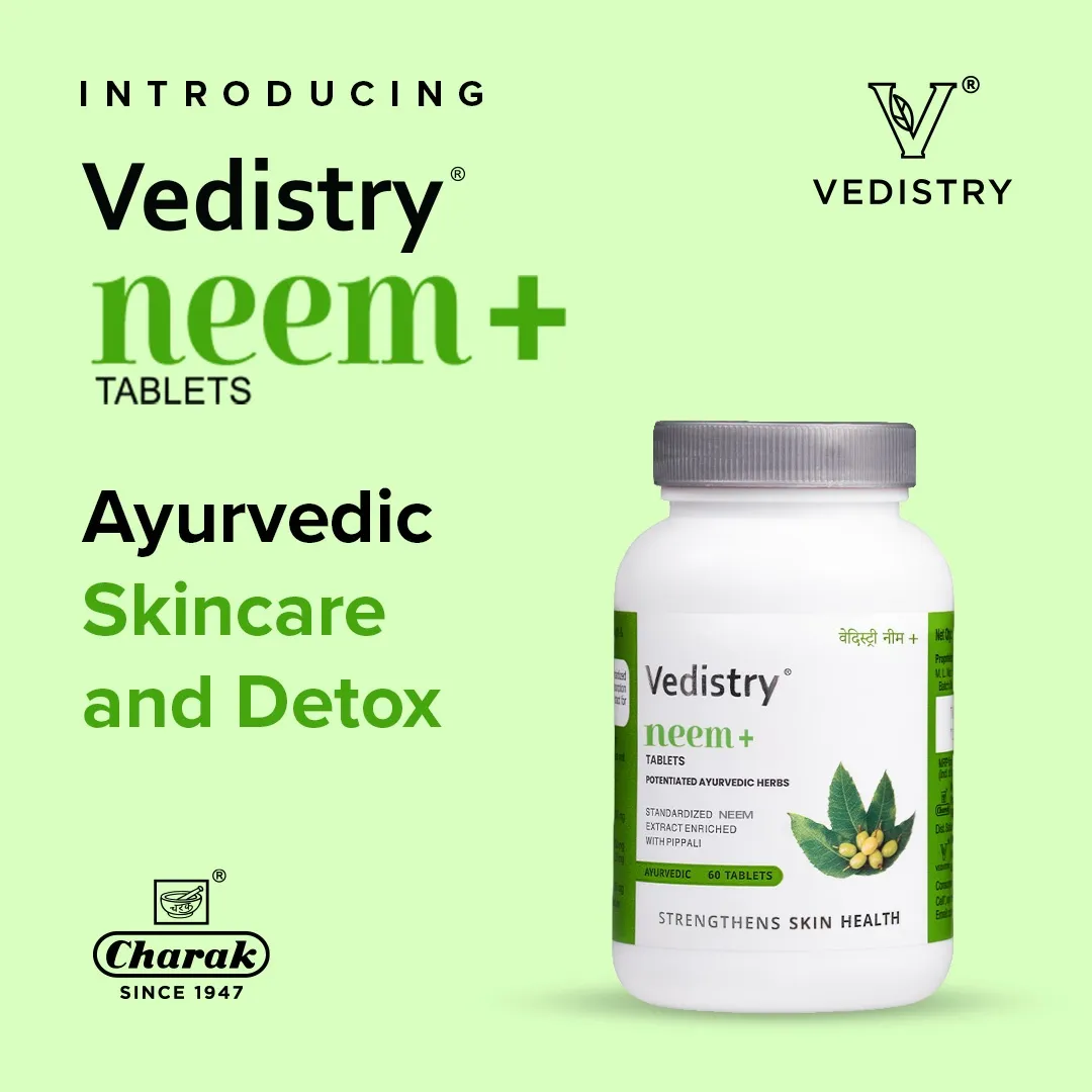 Charak Pharma Vedistry Neem+ - Image 2