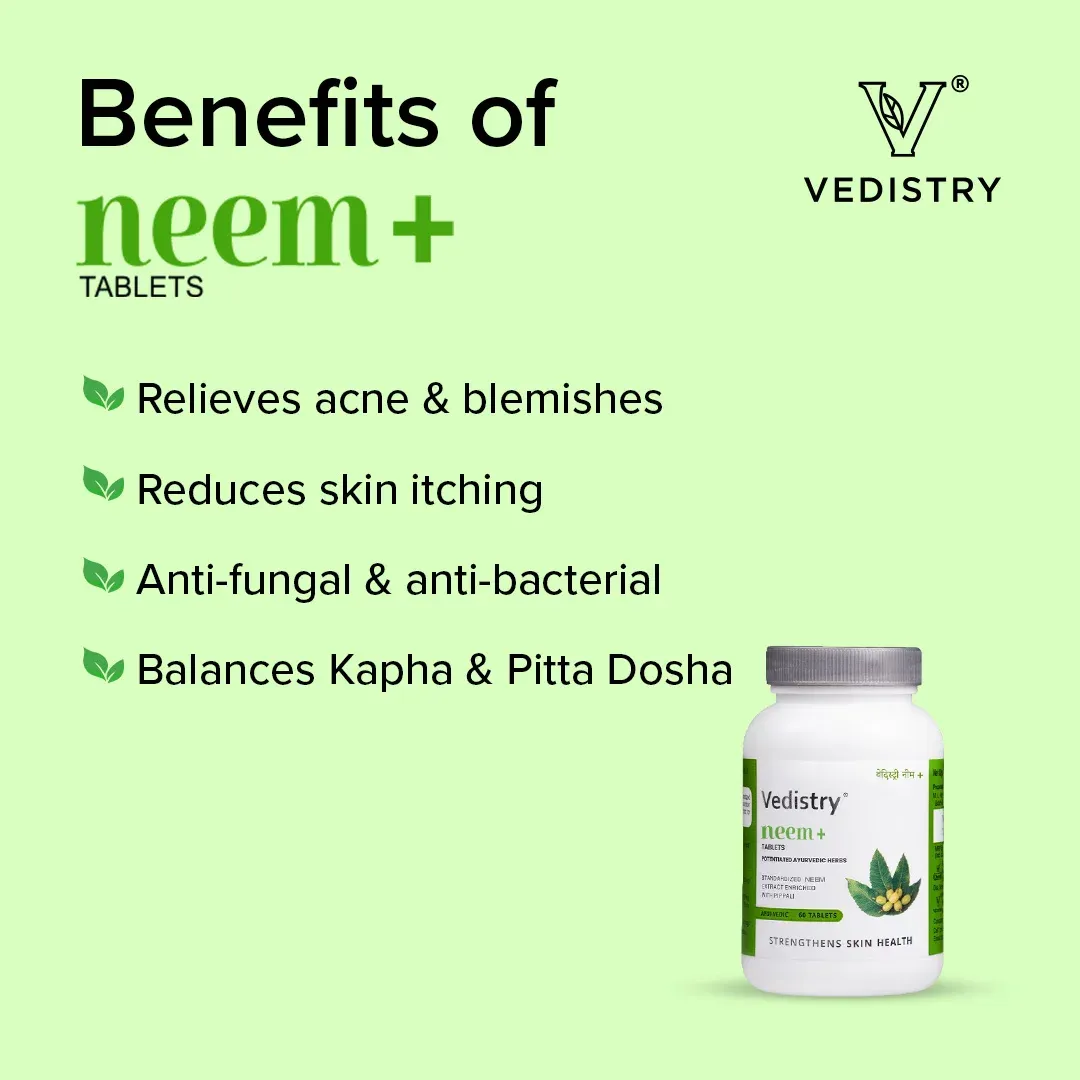 Charak Pharma Vedistry Neem+ - Image 3