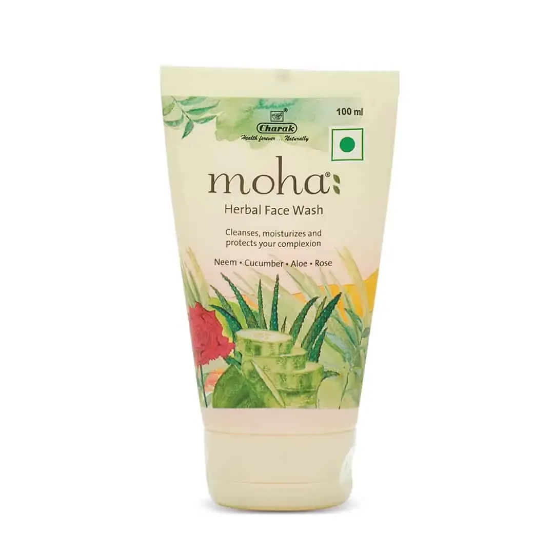 Charak Pharma moha: Herbal Face wash - Image 1