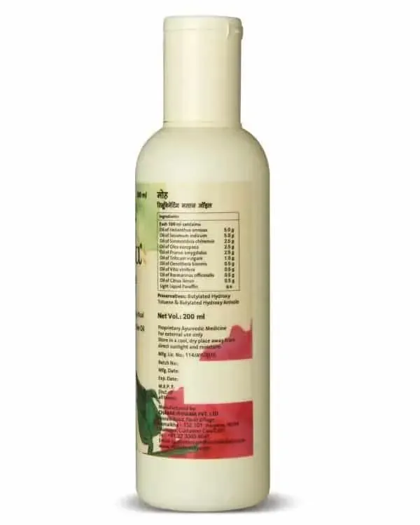 Charak Pharma moha: Rejuvenating Massage Oil - Image 2