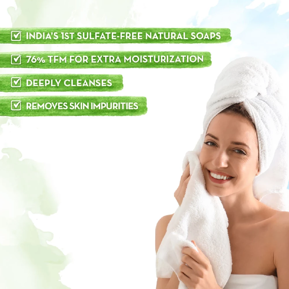 Charcoal Nourishing Bathing Soap With Charcoal and Mint for Deep Cleansing - Image 2