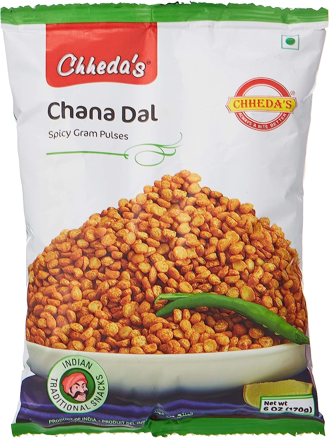 Chhedas Chana Dal - Spicy Gram Pulses Chhedas Chana Dal - Spicy Gram Pulses-Pack Size-170 g