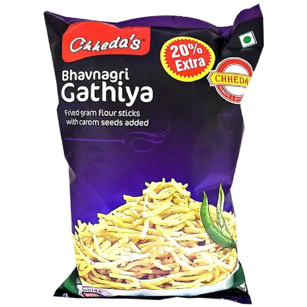Chhedas Namkeen - Bhavnagri Gathiya Chhedas Namkeen - Bhavnagri Gathiya-Pack Size-170 g