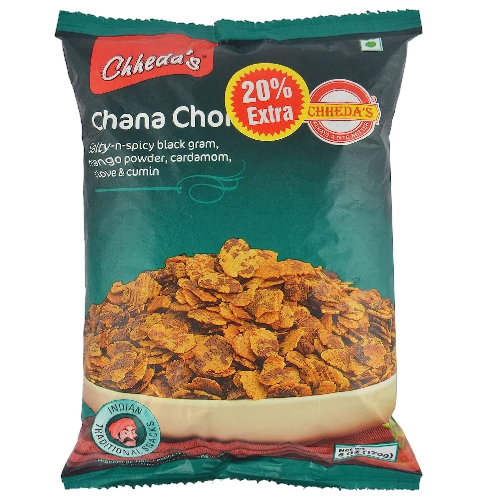 Chhedas Namkeen - Chana Chor Chhedas Namkeen - Chana Chor-Pack Size-170 g