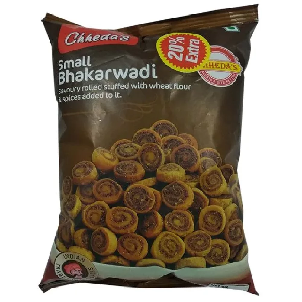 Chhedas Small Bhakarwadi Chhedas Small Bhakarwadi-Pack Size-170 g