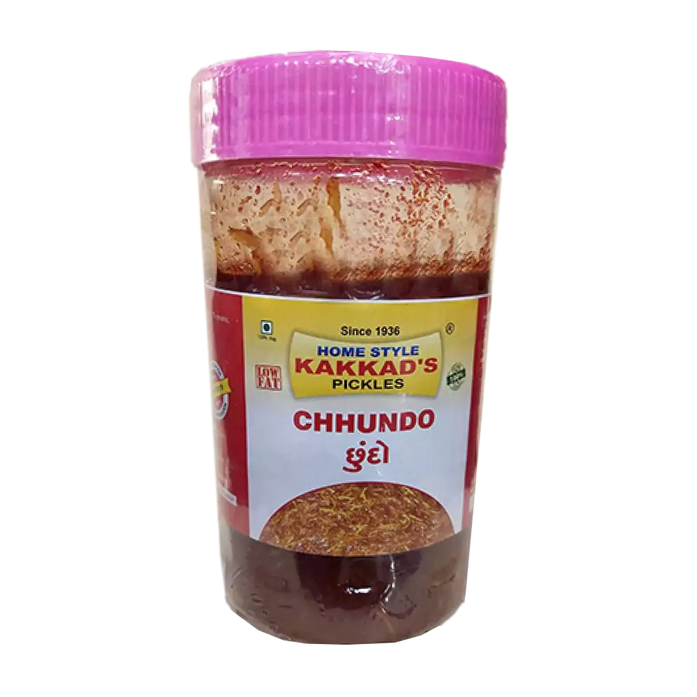 Kakkad Brother Pickles - Chhundo Pickles Kakkad Brother Pickles - Chhundo Pickles-Pack Size-500 g