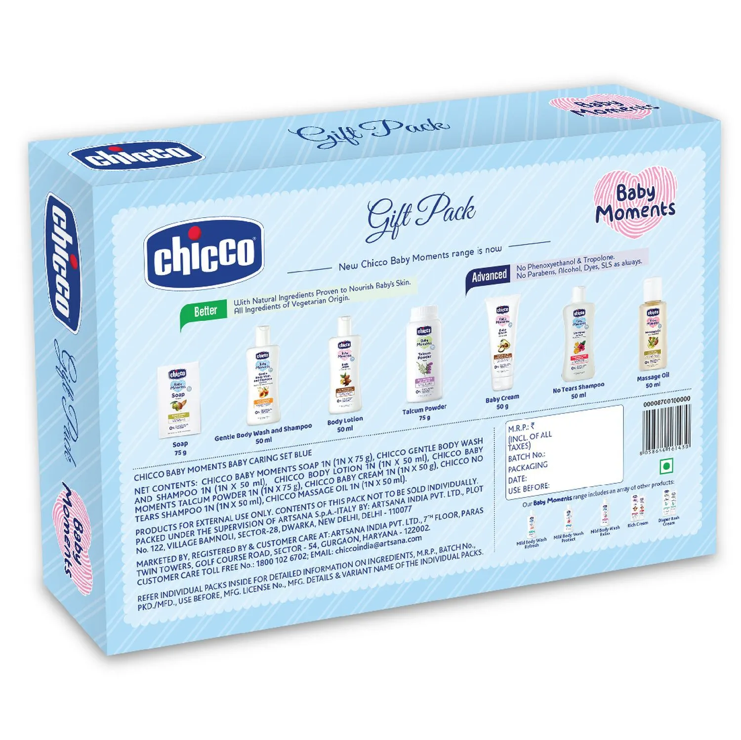 Chicco Baby Caring Gift Set - Image 6