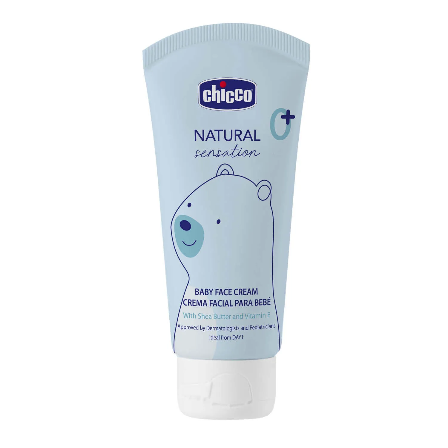 Chicco Baby Face Cream Natural Sensation Chicco Baby Face Cream Natural Sensation-Pack Size-50 ml