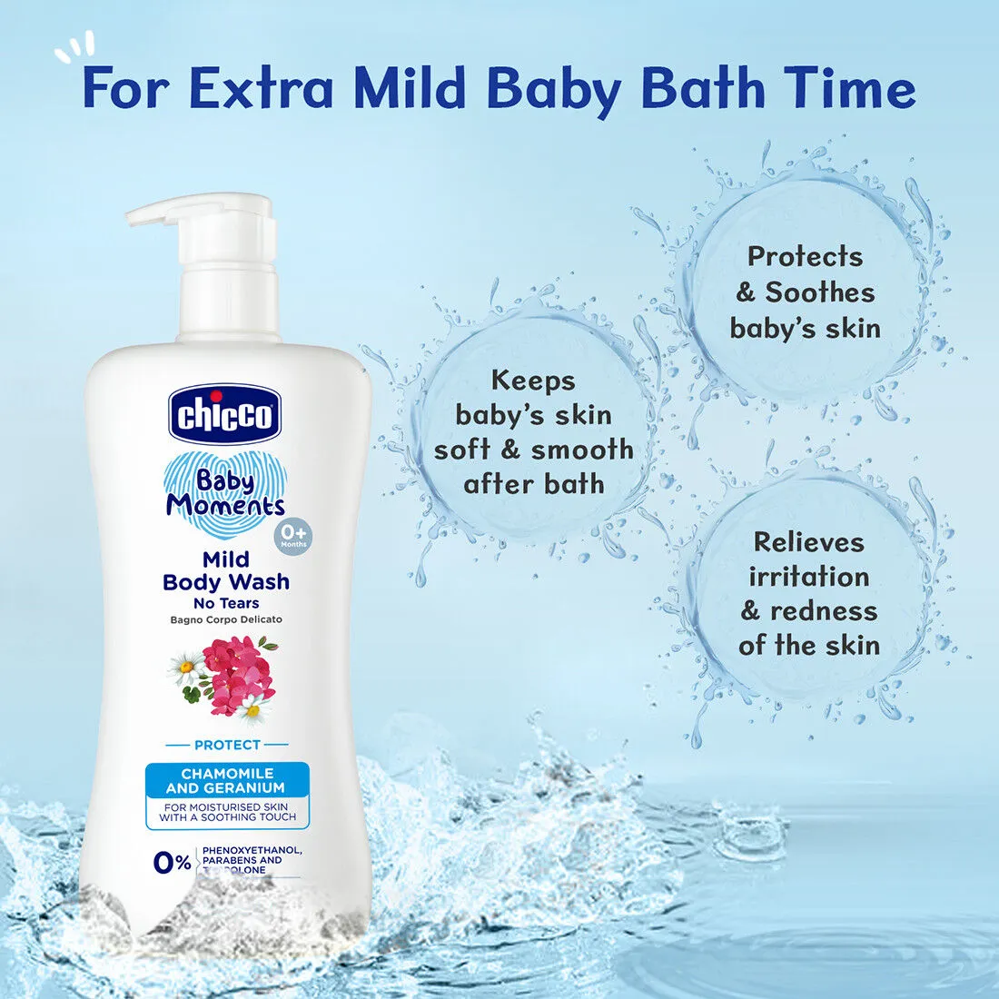 Chicco Baby Mild Bodywash Protect - Image 3