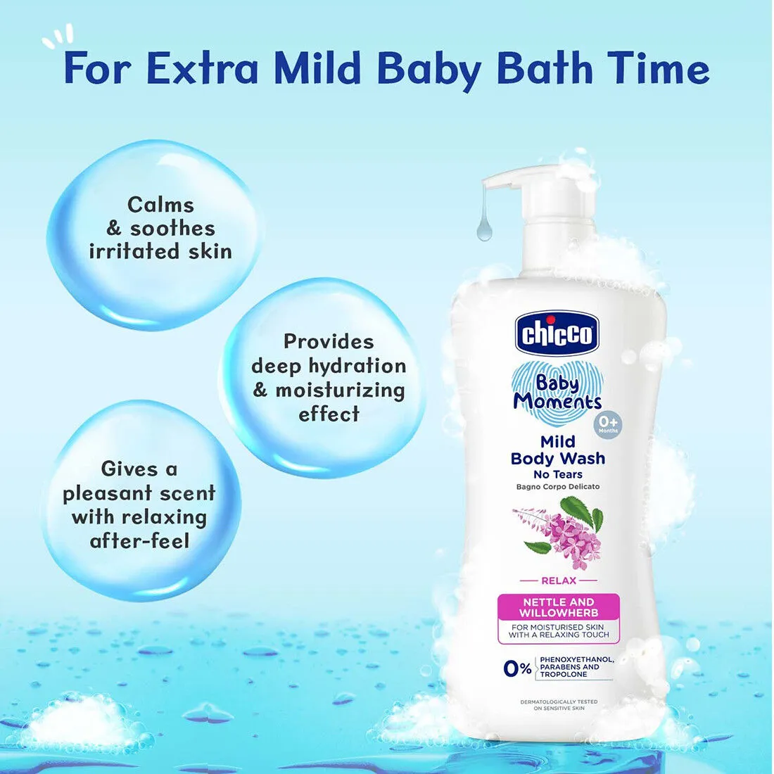 Chicco Baby Mild Bodywash Relax - Image 3