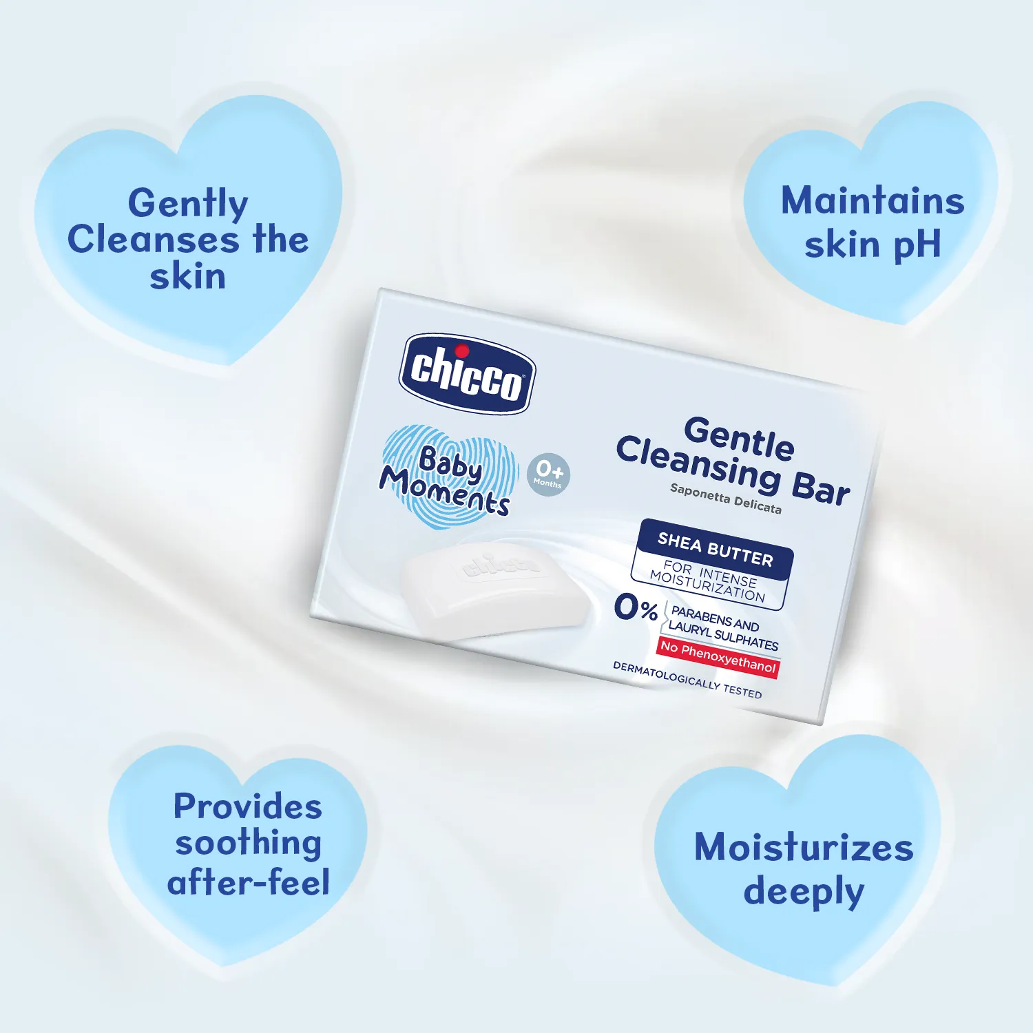 Chicco Baby Moments Gentle Cleansing Bar - Image 3