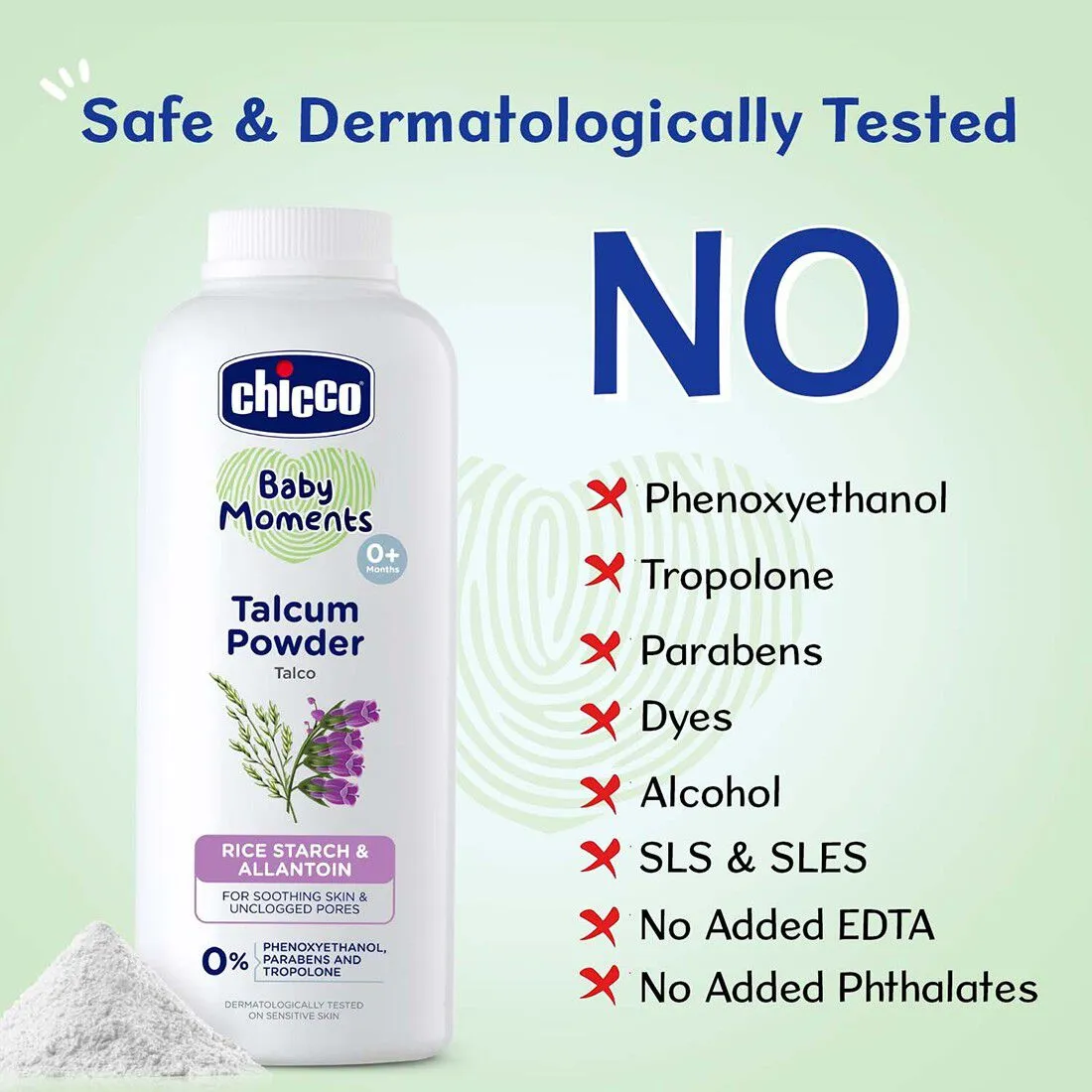 Chicco Baby Talcum Powder - Image 6
