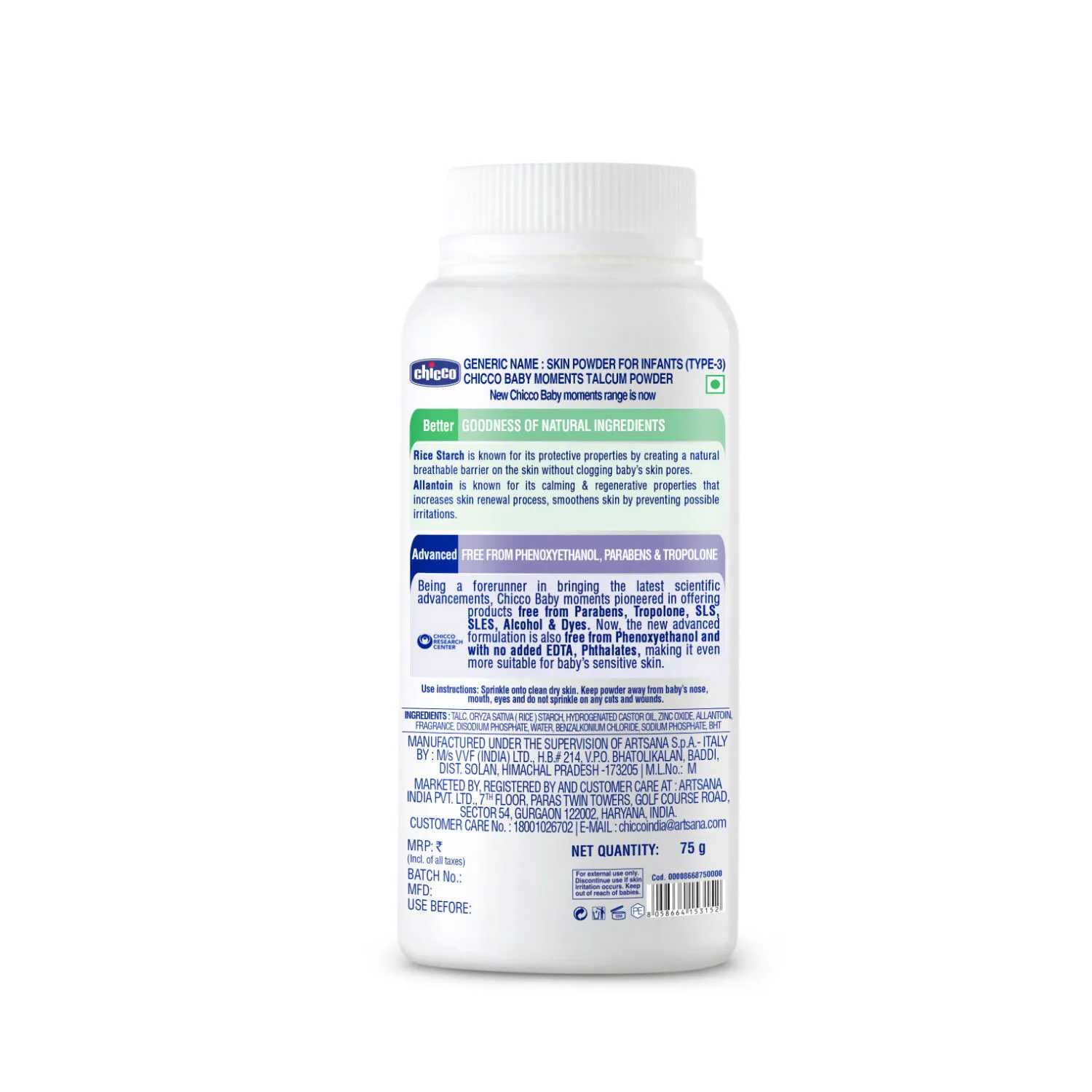 Chicco Baby Talcum Powder - Image 8