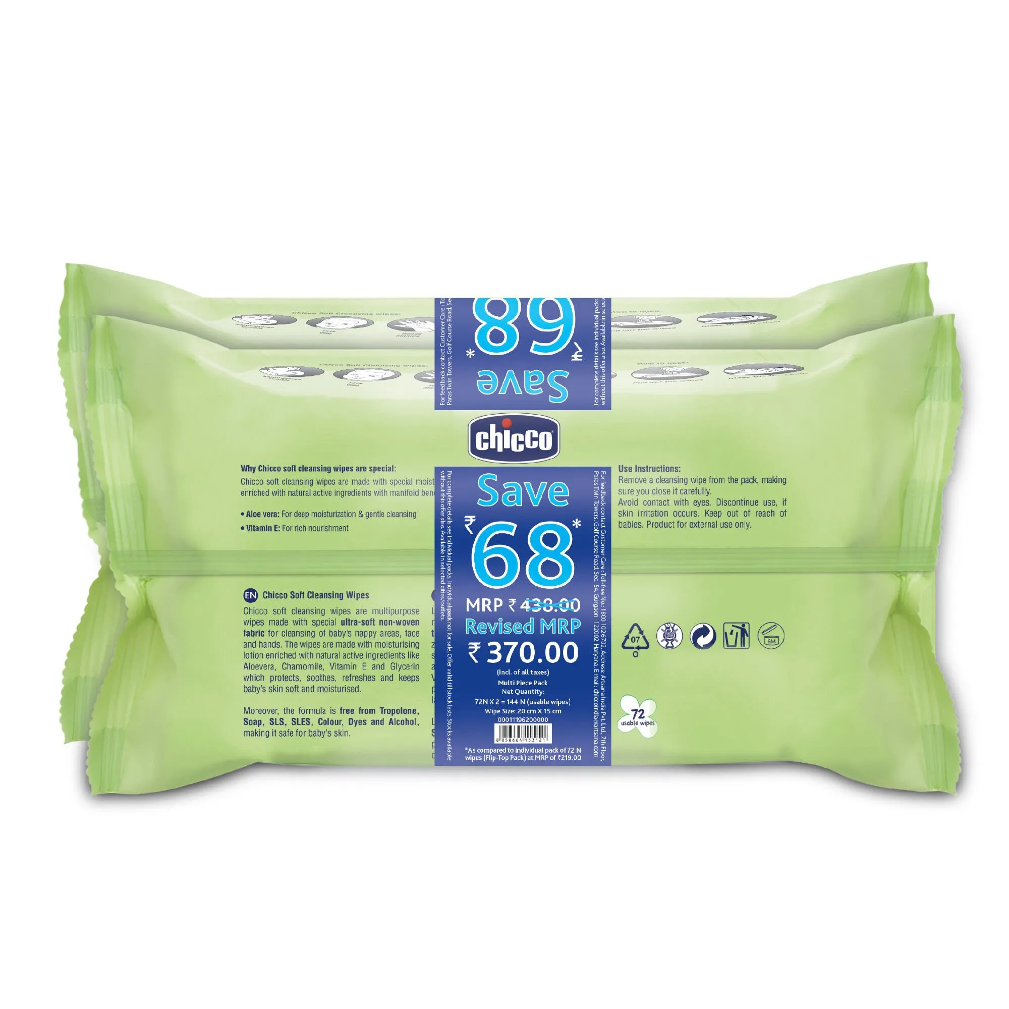 Chicco Baby Wipes - Image 6