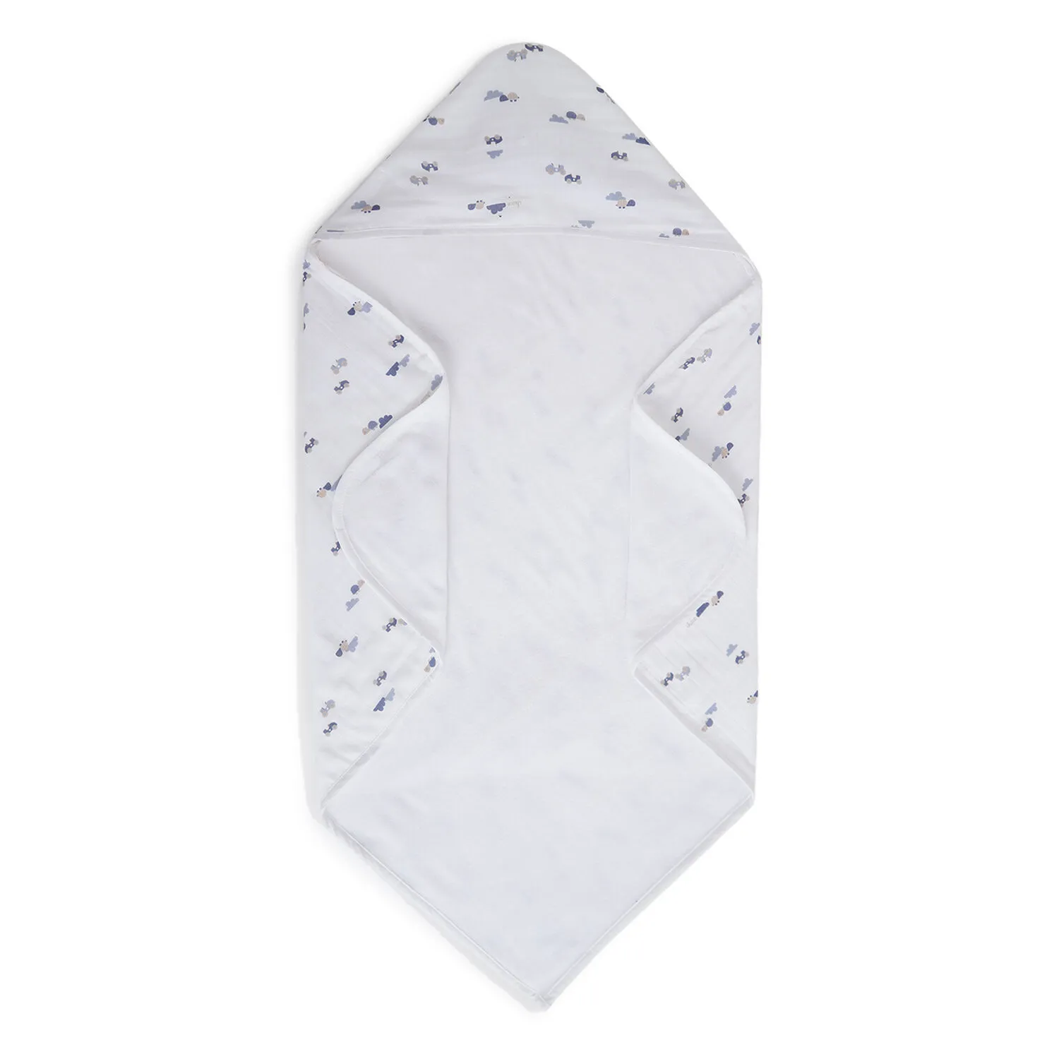 Chicco Boys White Woven Bathwrap Chicco Boys White Woven Bathwrap-Pack Size-One-size