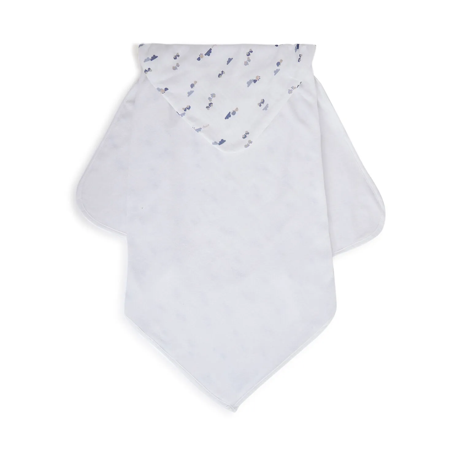 Chicco Boys White Woven Bathwrap - Image 2