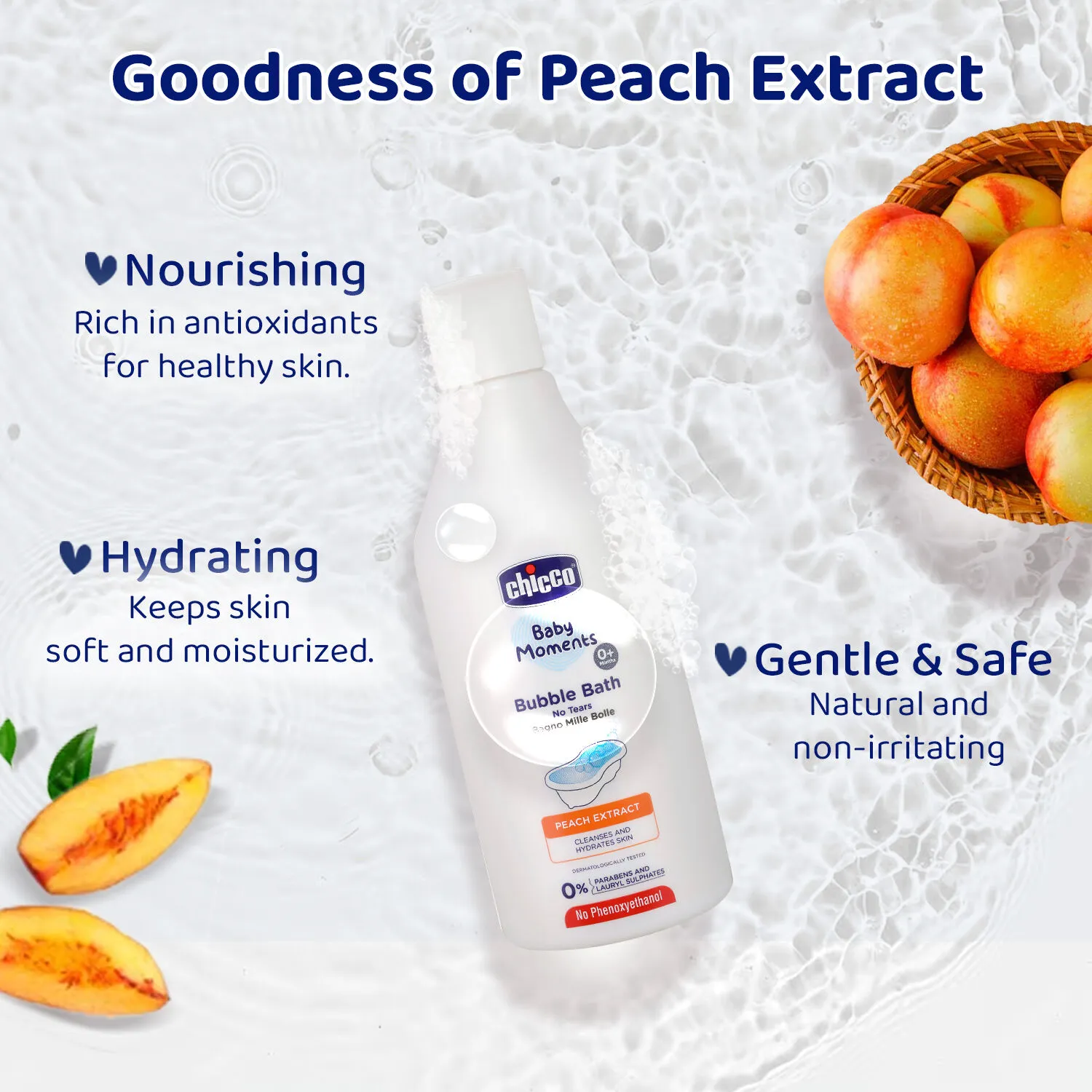 Chicco Bubble Bath with Peach Extracts - Image 5