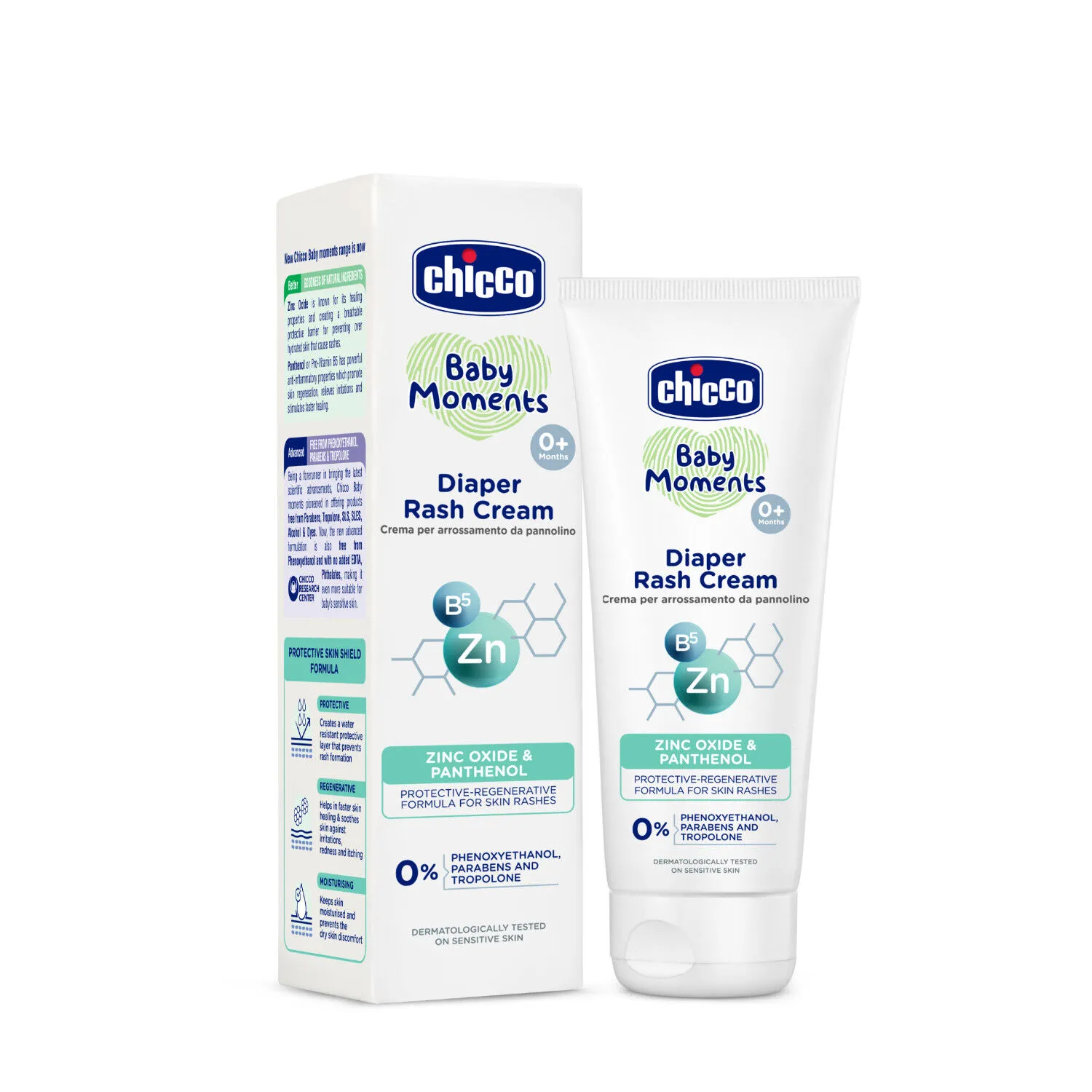 Chicco Diaper Rash Cream Chicco Diaper Rash Cream-Pack Size-100 g