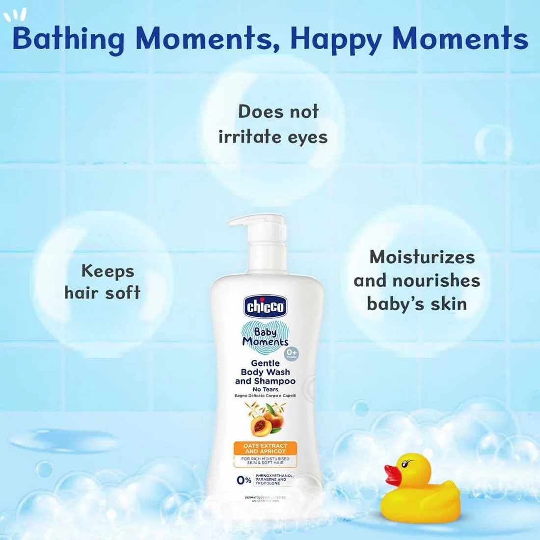 Chicco Gentle Body Wash And Shampoo - Image 3