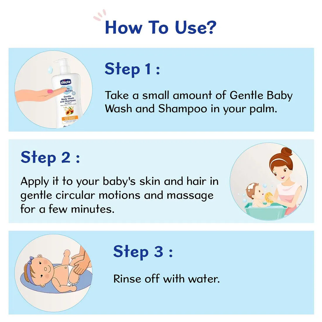 Chicco Gentle Body Wash And Shampoo - Image 8