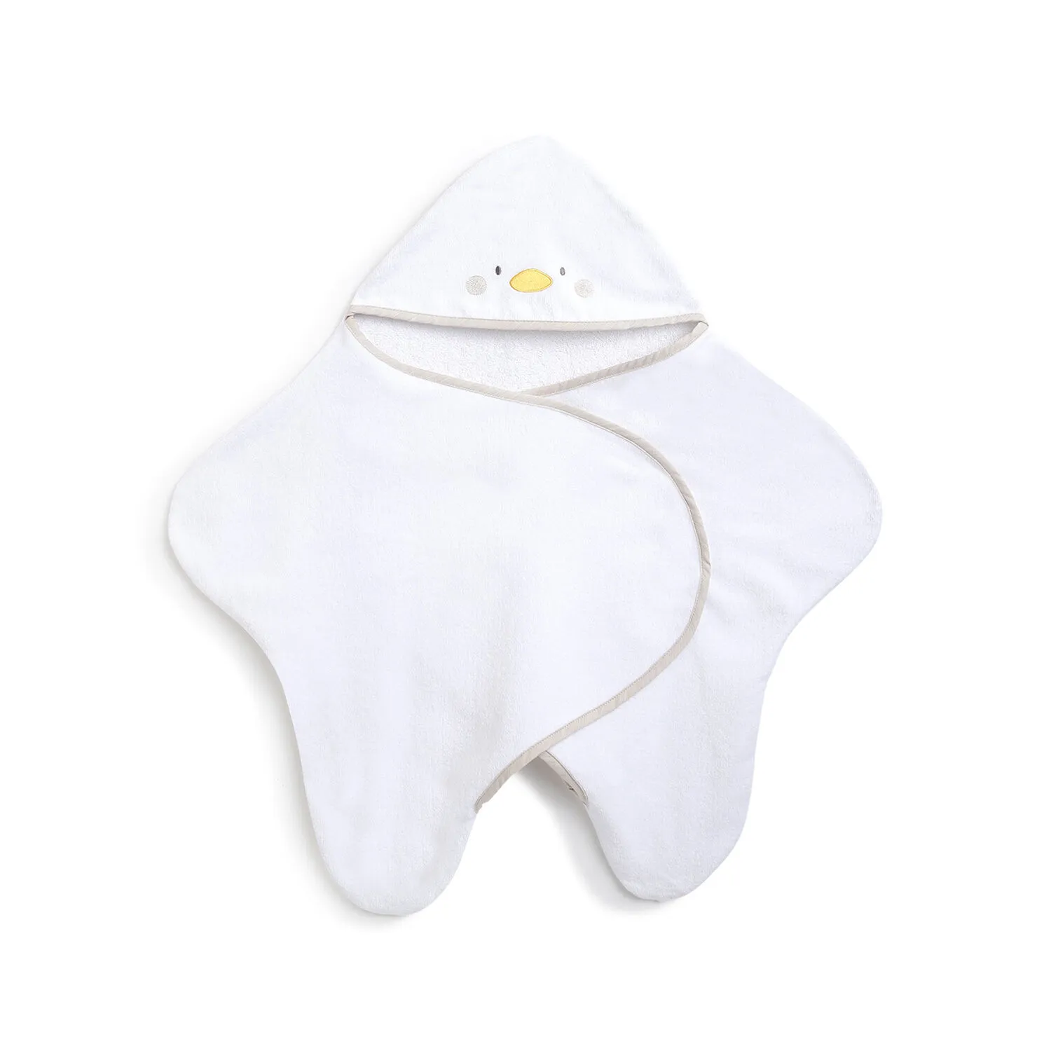 Chicco Infants White Woven Bathwrap Chicco Infants White Woven Bathwrap-Pack Size-One-size