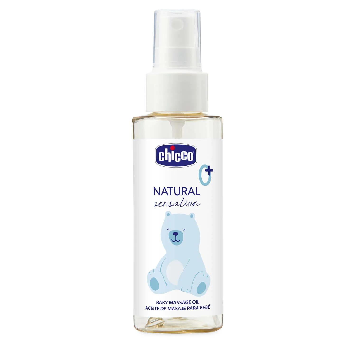 Chicco Massage Oil Natural Sensation Chicco Massage Oil Natural Sensation-Pack Size-100 ml