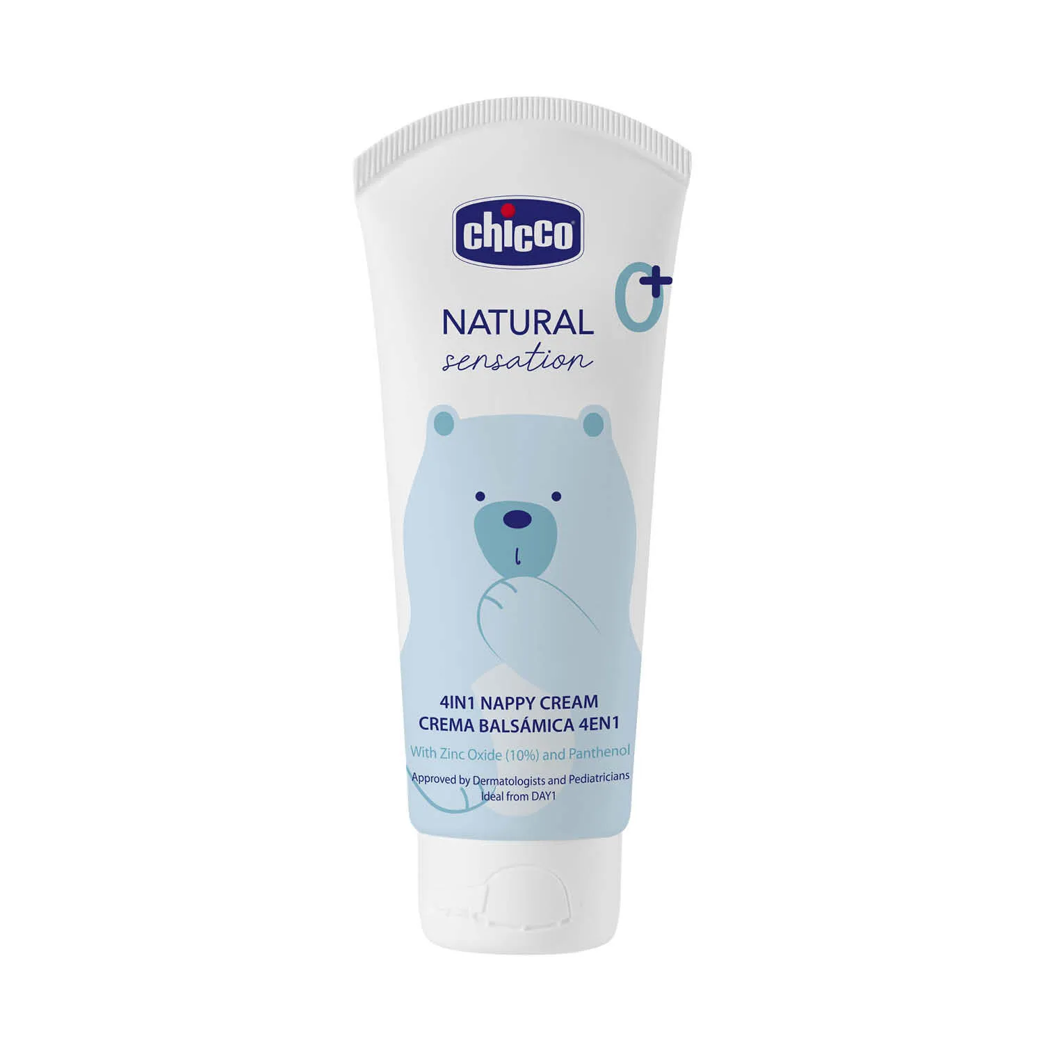 Chicco Nappy Cream 4in1 Natural Sensation Chicco Nappy Cream 4in1 Natural Sensation-Pack Size-100 ml