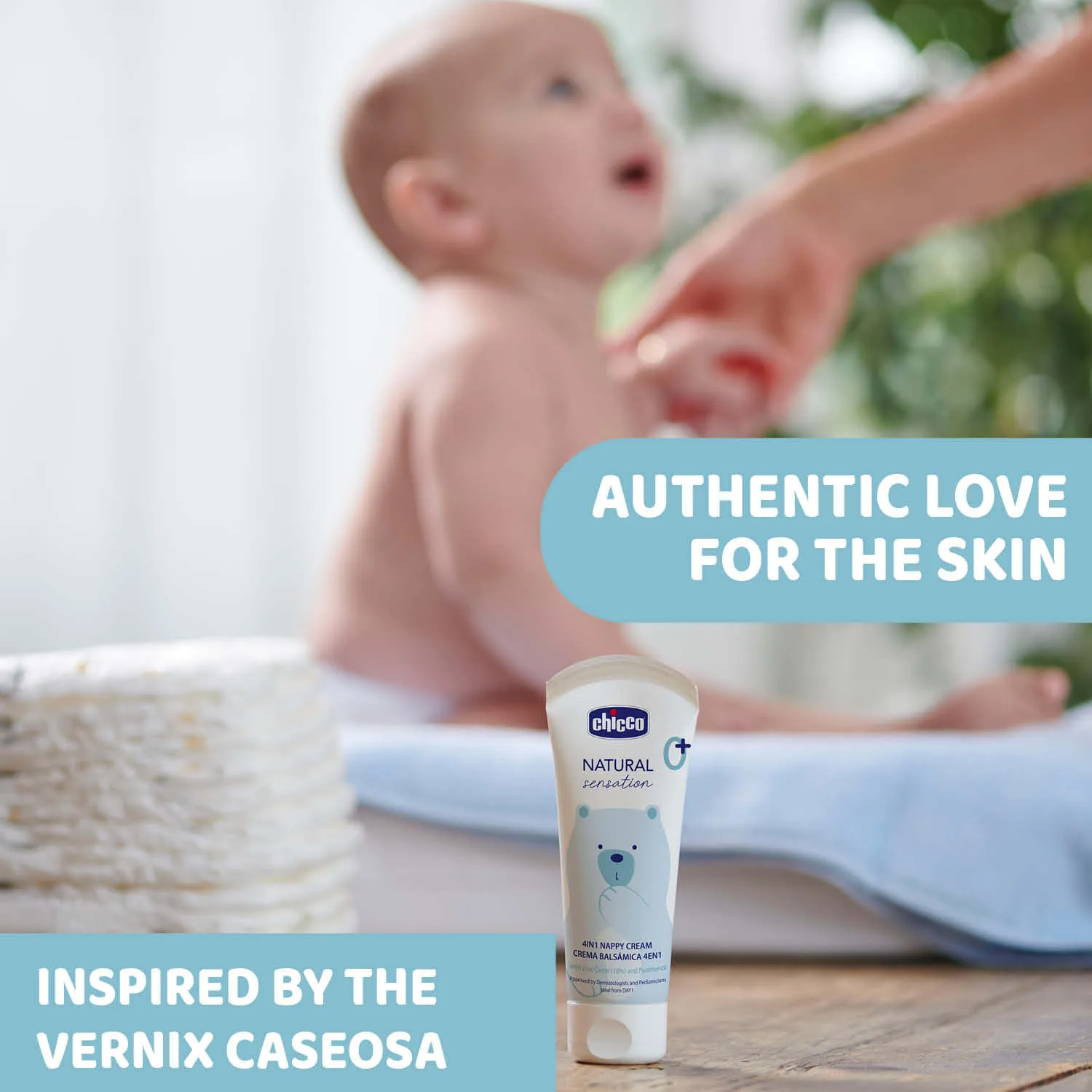 Chicco Nappy Cream 4in1 Natural Sensation - Image 2
