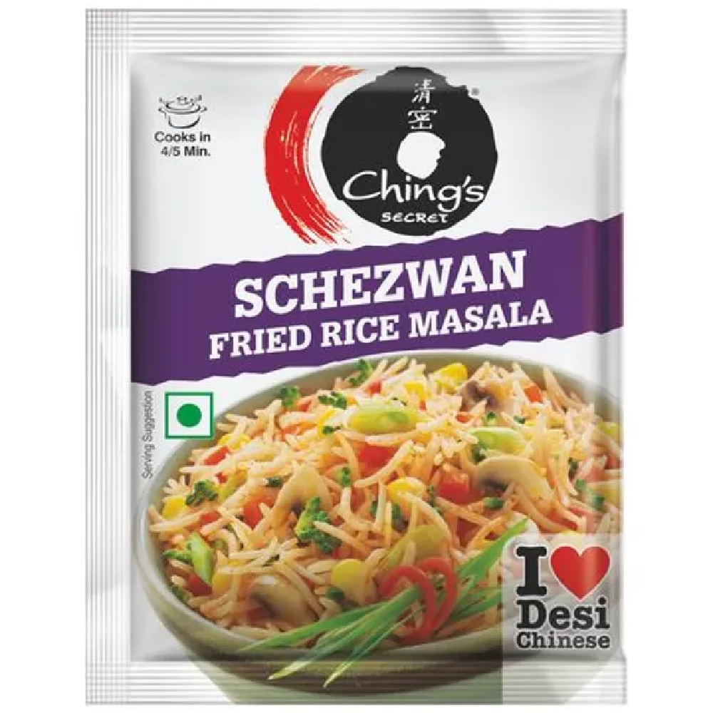 Chings Secret Schezwan Fried Rice Masala Chings Secret Schezwan Fried Rice Masala--20 g