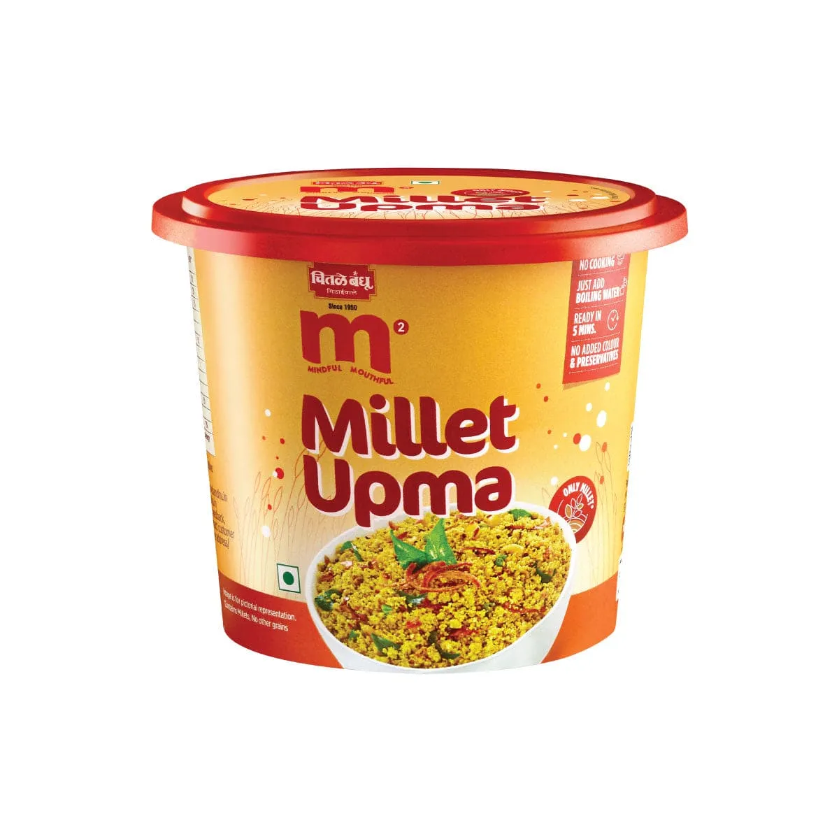 Chitale Bandhu Chitale M² Millet Upma Chitale Bandhu Chitale M² Millet Upma-Pack Size-50 g