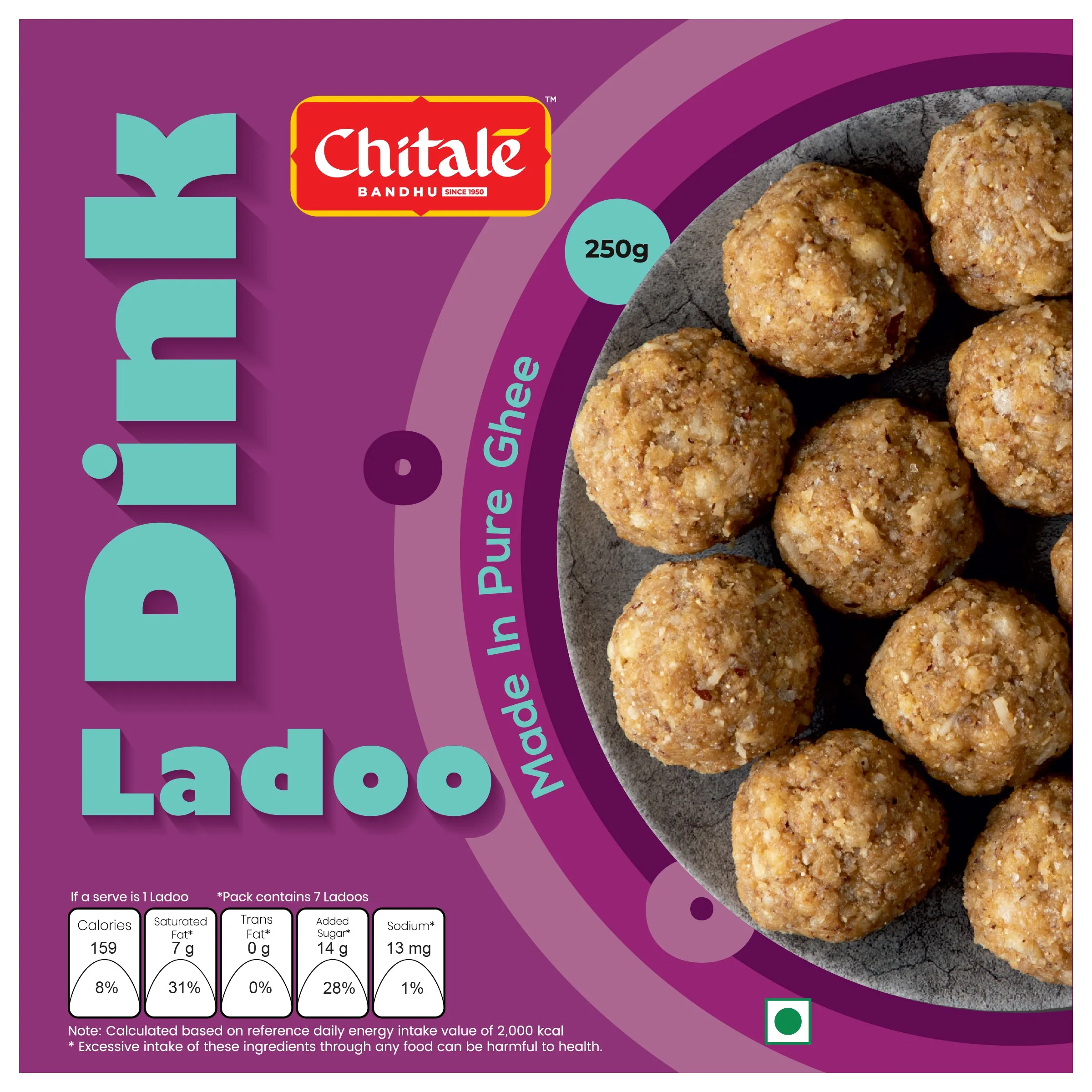 Chitale Bandhu Dink Ladoo - Image 2