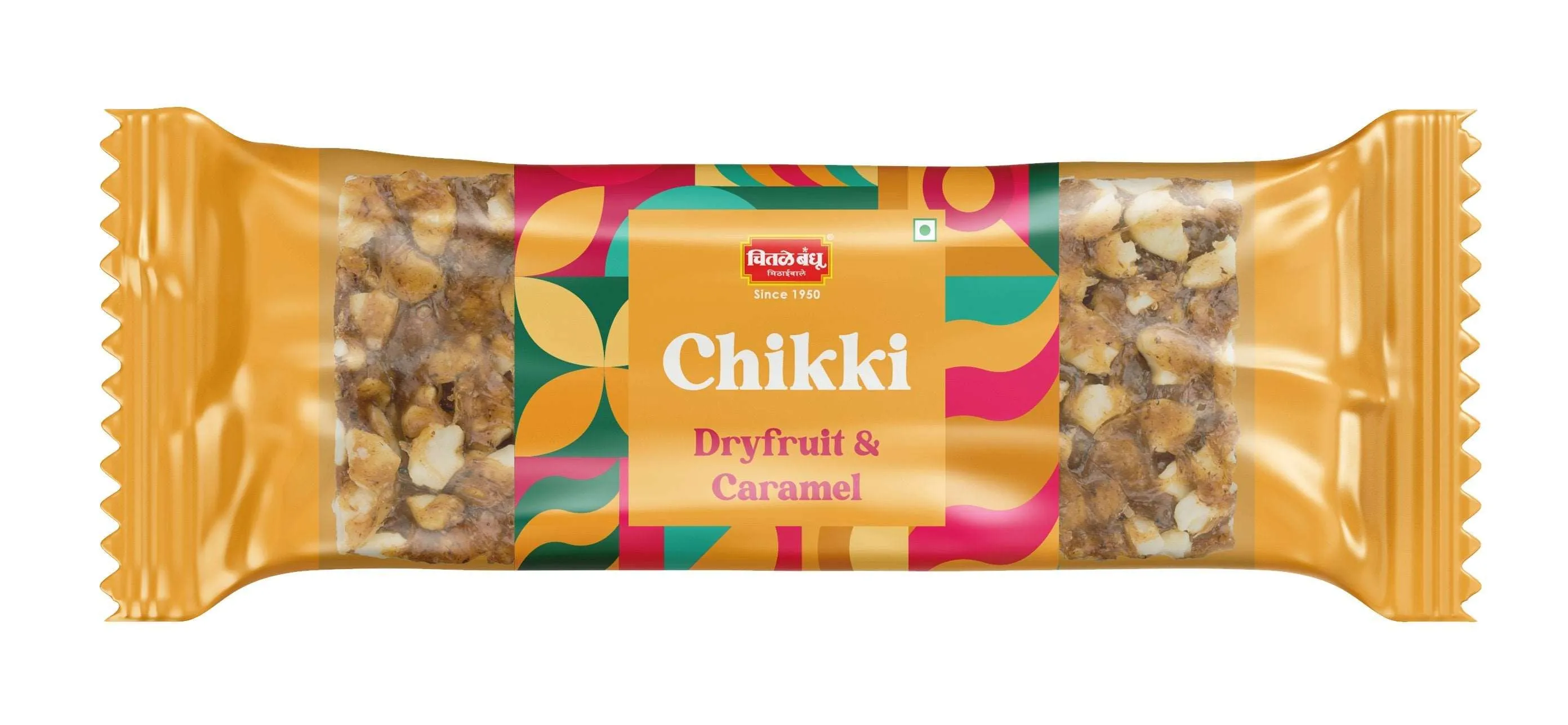Chitale Bandhu Dryfruit & Caramel Chikki Pack Of 4