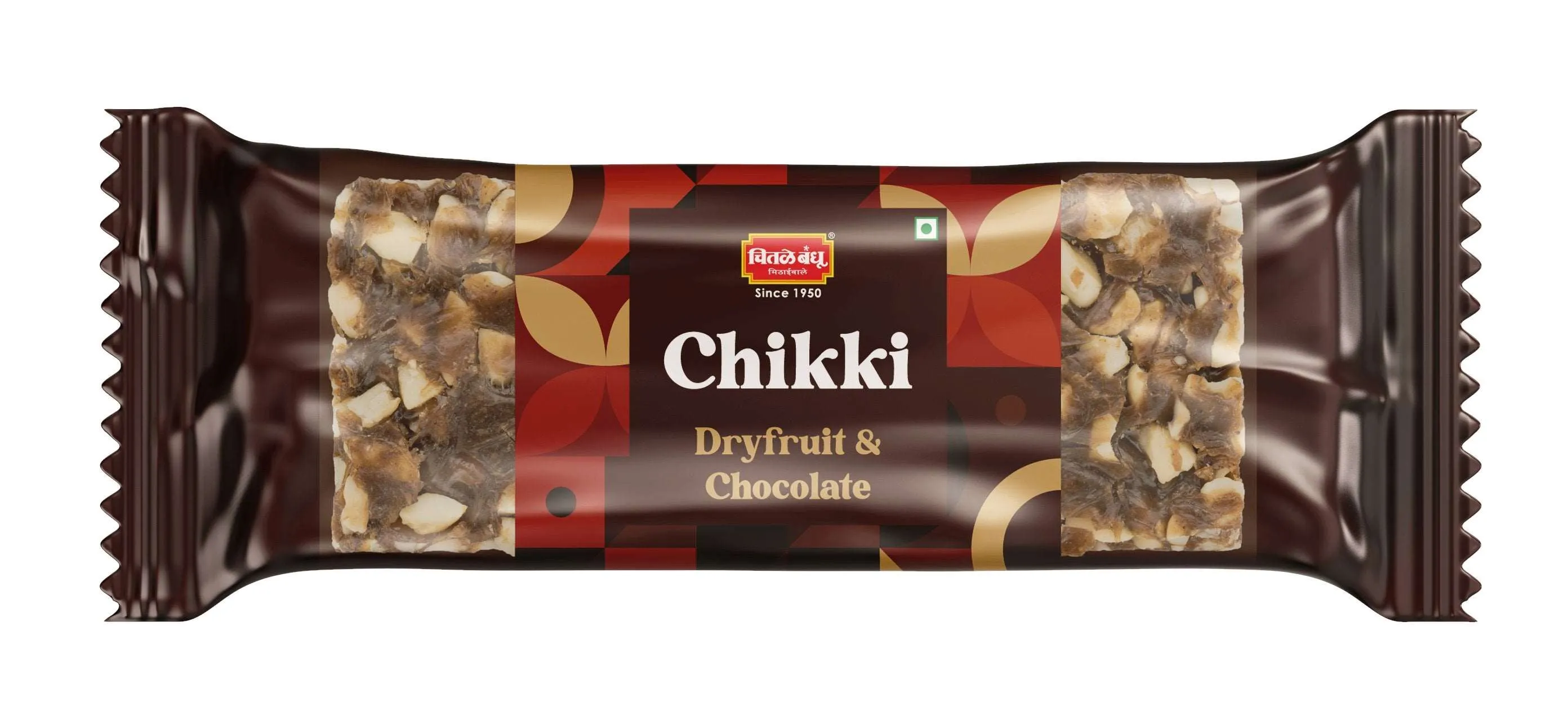 Chitale Bandhu Dryfruit & Chocolate Chikki Pack Of 4