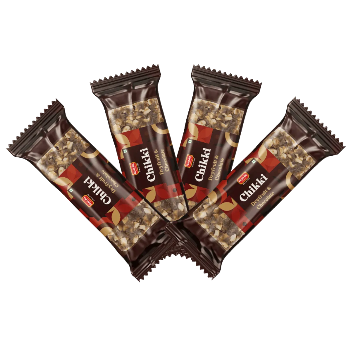 Chitale Bandhu Dryfruit & Chocolate Chikki Pack of 4 - Image 4