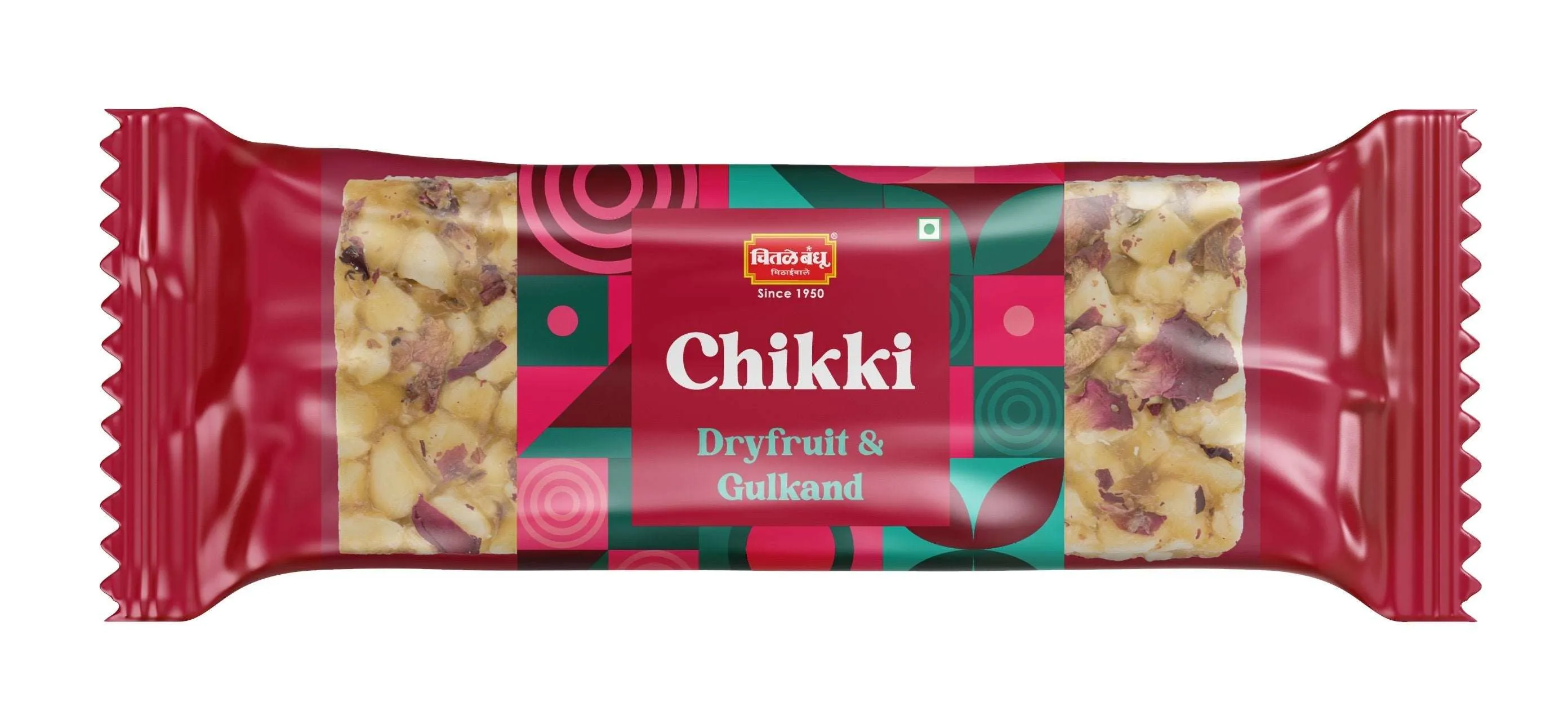Chitale Bandhu Dryfruit & Gulkand Chikki Pack Of 4