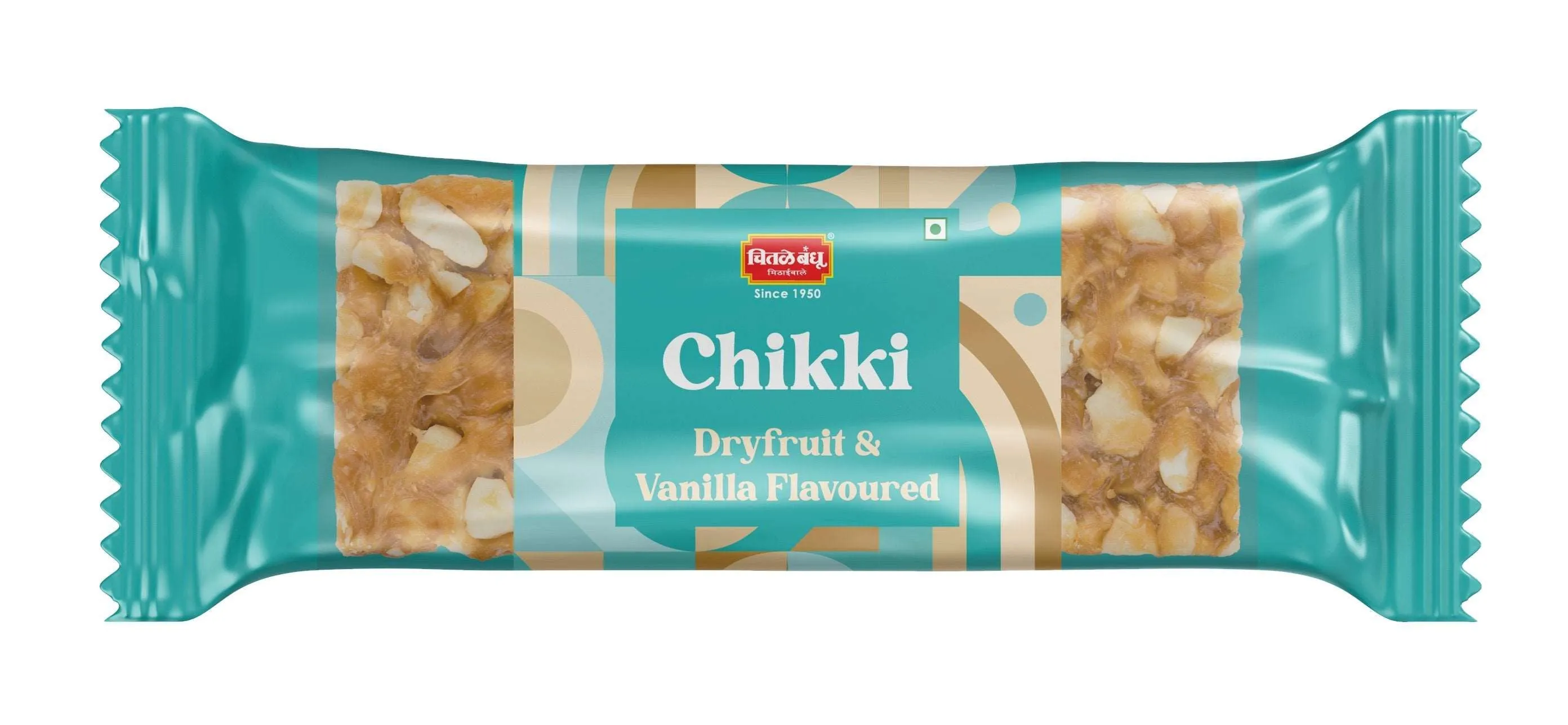 Chitale Bandhu Dryfruits And Vanilla Flavoured Chikki Pack Of 4