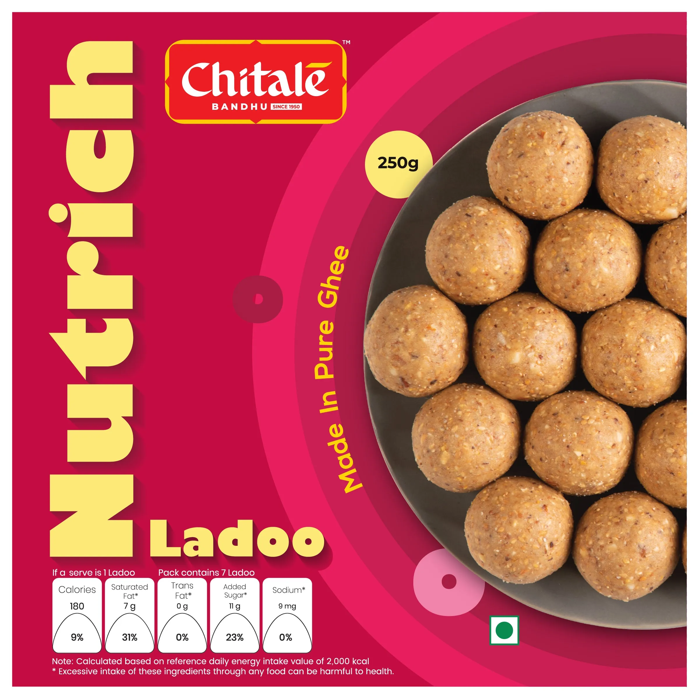 Chitale Bandhu Nutrich Ladoo - Image 2
