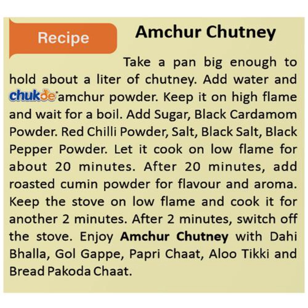 Chukde Amchur Powder - Image 6