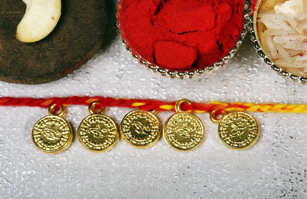 Coins Rakhi - Image 1