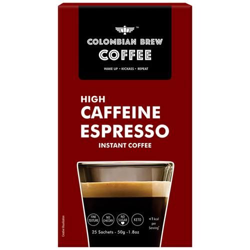 Colombian Brew Coffee Instant Coffee Powder High Caffeine Espresso
