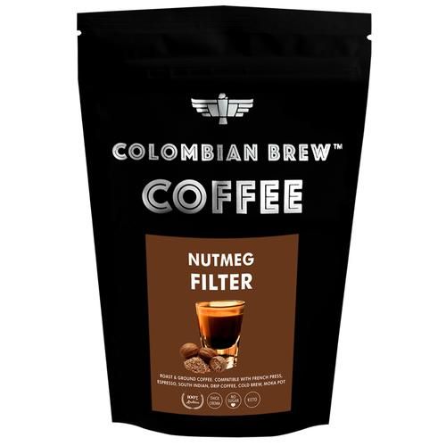 Colombian Brew Coffee Nutmeg Filter Coffee Arabica Roast & Ground