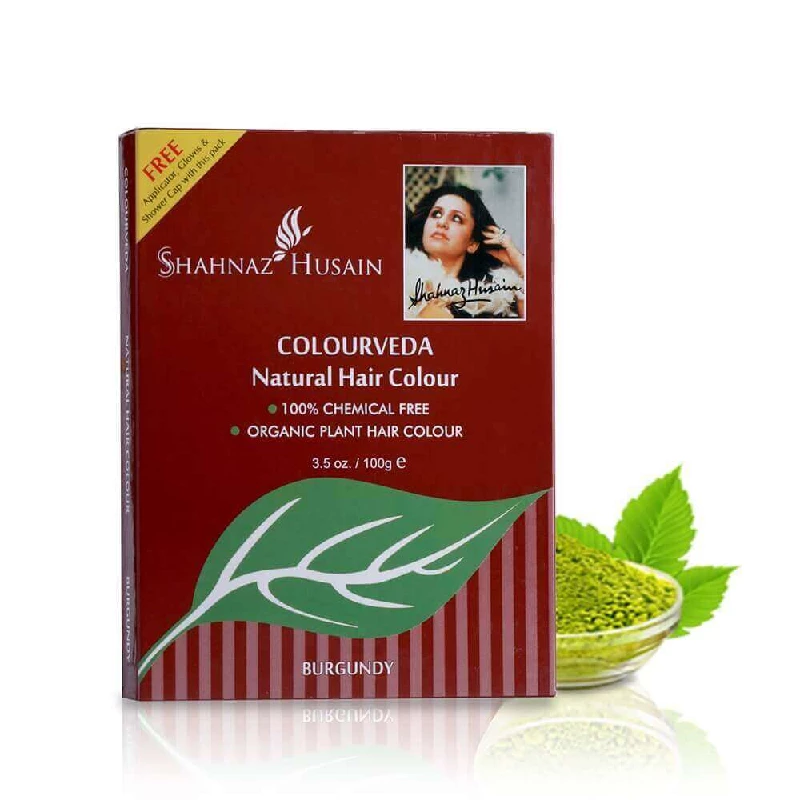 Colourveda Natural Hair Colour (Burgundy) Colourveda Natural Hair Colour (Burgundy)-Pack Size-100 g