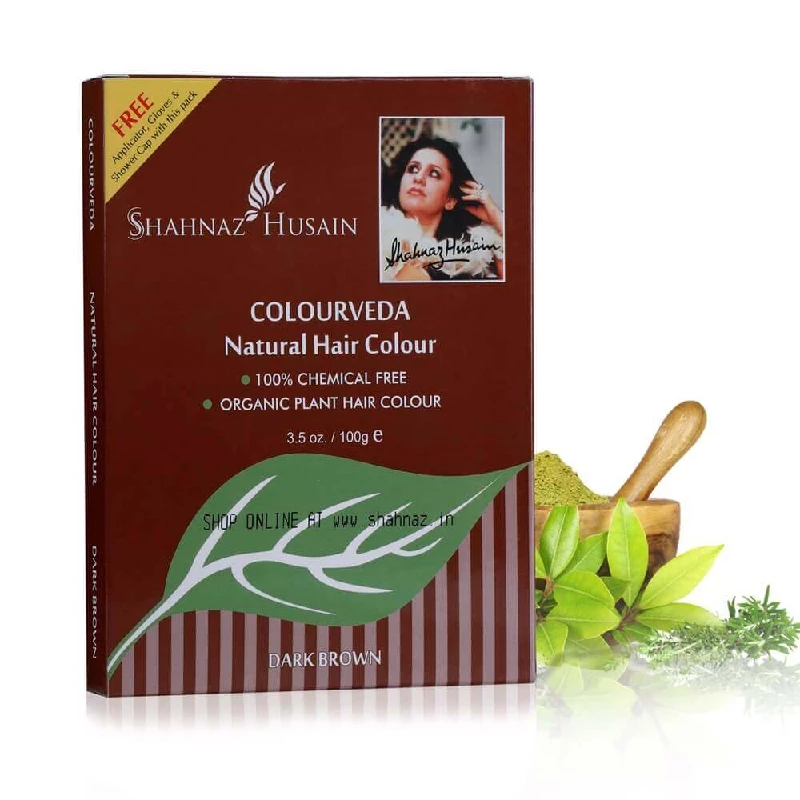 Colourveda Natural Hair Colour (Dark Brown) Colourveda Natural Hair Colour (Dark Brown)-Pack Size-100 g