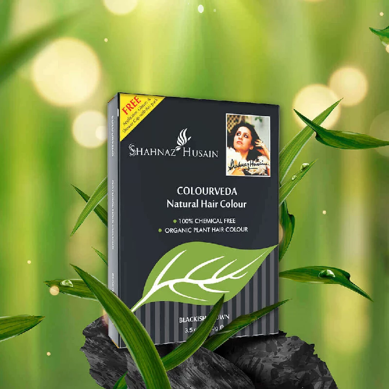 Colourveda Natural Hair Colour (Blackish Brown) - Image 3