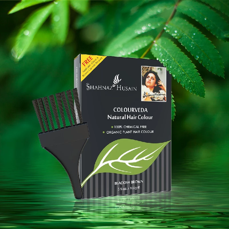 Colourveda Natural Hair Colour (Blackish Brown) - Image 5